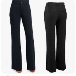 Size 10 Long CAbi 811 City Pants Black